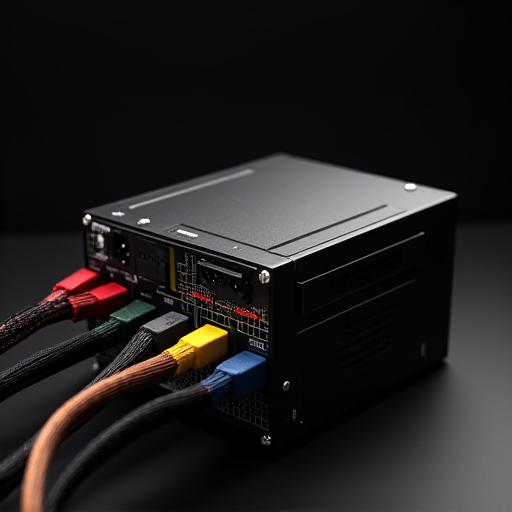 モジュラーケーブル付きの電源ユニット